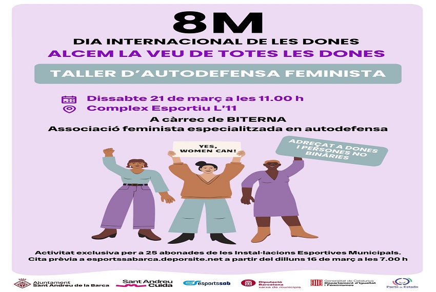 Imatge de la notícia: Taller d'autodefensa feminista